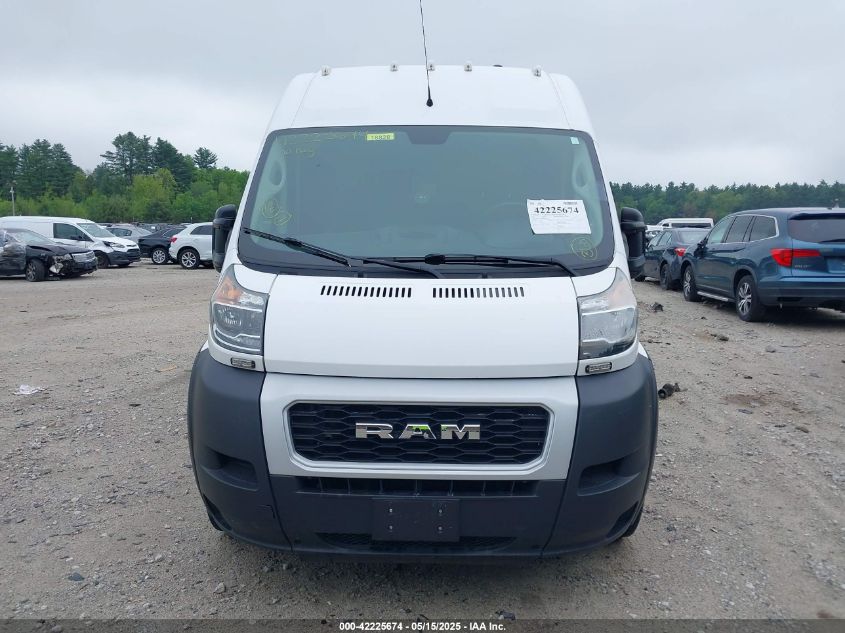 2021 Ram Promaster 2500 High Roof 159 Wb VIN: 3C6LRVDG3ME565967 Lot: 42225674