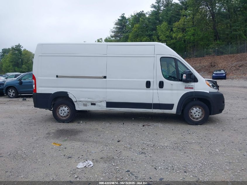 2021 Ram Promaster 2500 High Roof 159 Wb VIN: 3C6LRVDG3ME565967 Lot: 42225674