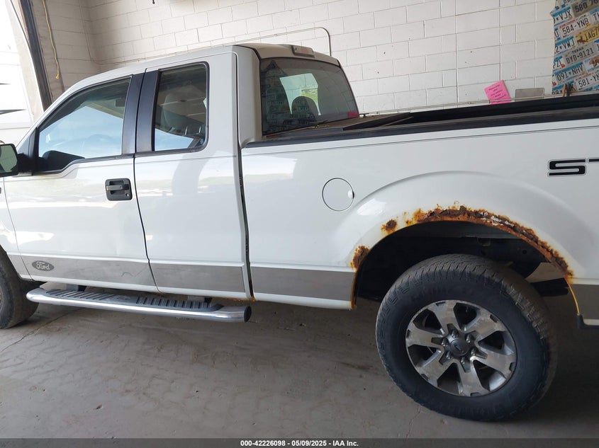 2012 FORD F-150 VIN: 1FTFX1EF4CKE35055