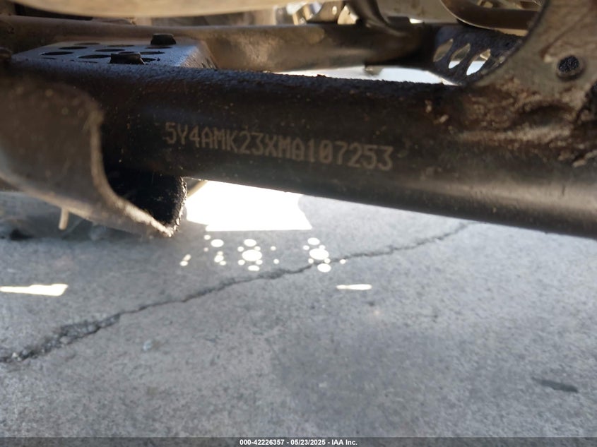 2021 YAMAHA YFM700 G - 5Y4AMK23XMA107253