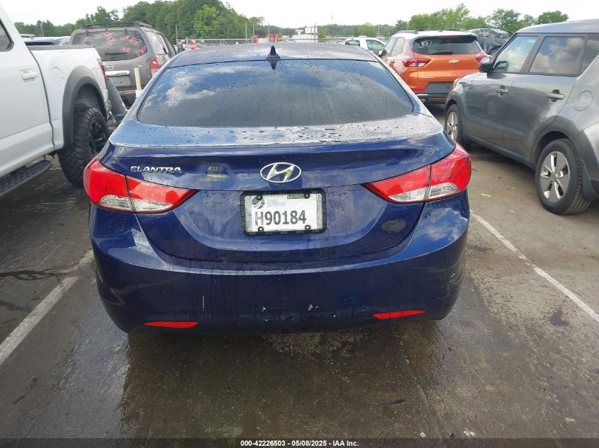 2013 Hyundai Elantra Gls VIN: 5NPDH4AE3DH336780 Lot: 42226503