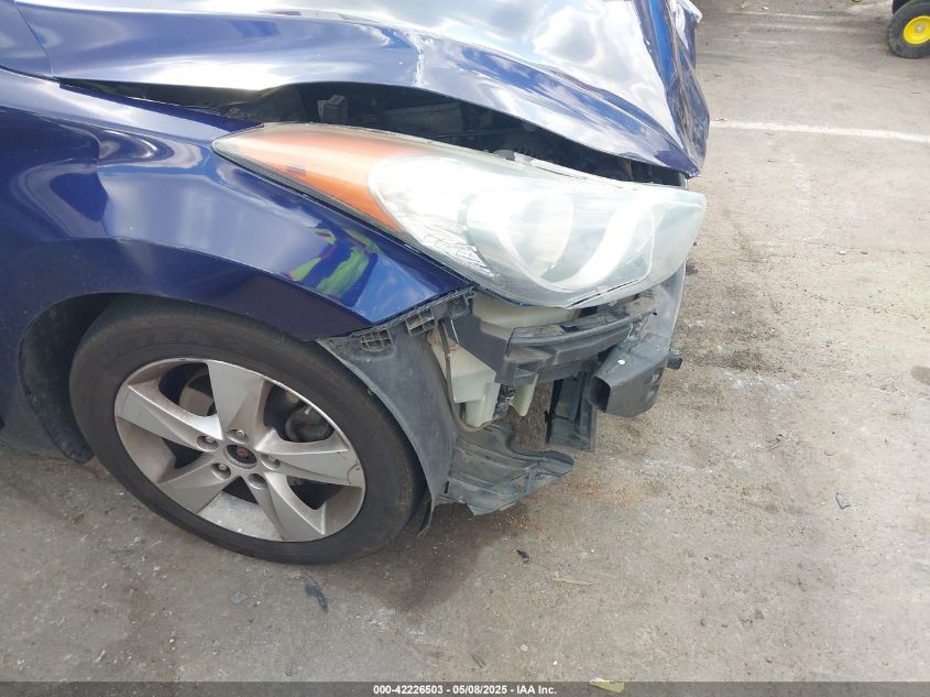 2013 Hyundai Elantra Gls VIN: 5NPDH4AE3DH336780 Lot: 42226503