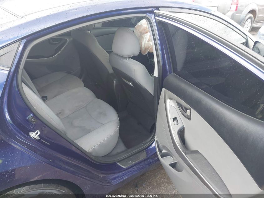 2013 Hyundai Elantra Gls VIN: 5NPDH4AE3DH336780 Lot: 42226503