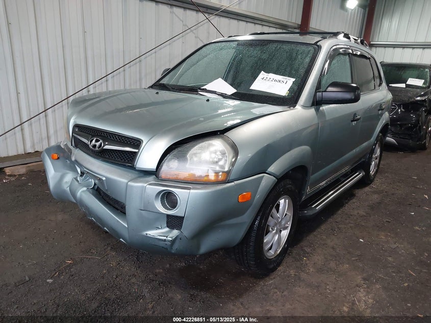 2009 HYUNDAI TUCSON VIN: KM8JM12B79U036279
