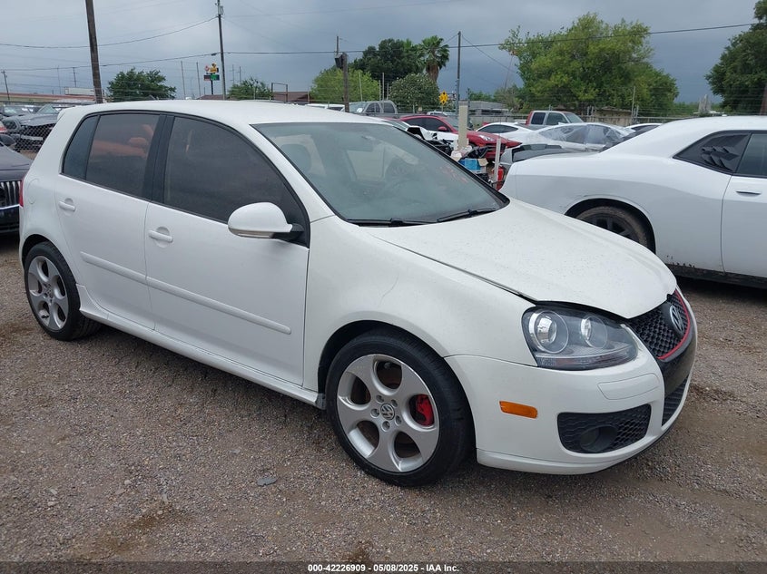 2009 VOLKSWAGEN GTI VIN: WVWHD71K49W016552