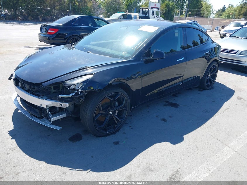 5YJ3E1EA7JF011411 2018 TESLA MODEL 3 photo no. 2