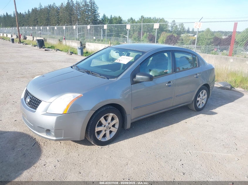 2008 NISSAN SENTRA VIN: 3N1AB61E58L657860