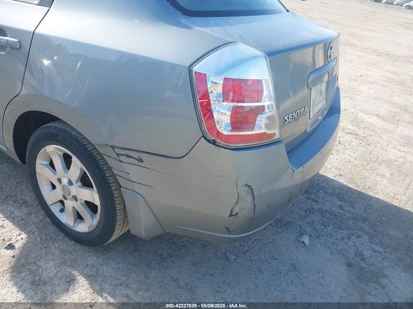 2008 NISSAN SENTRA VIN: 3N1AB61E58L657860