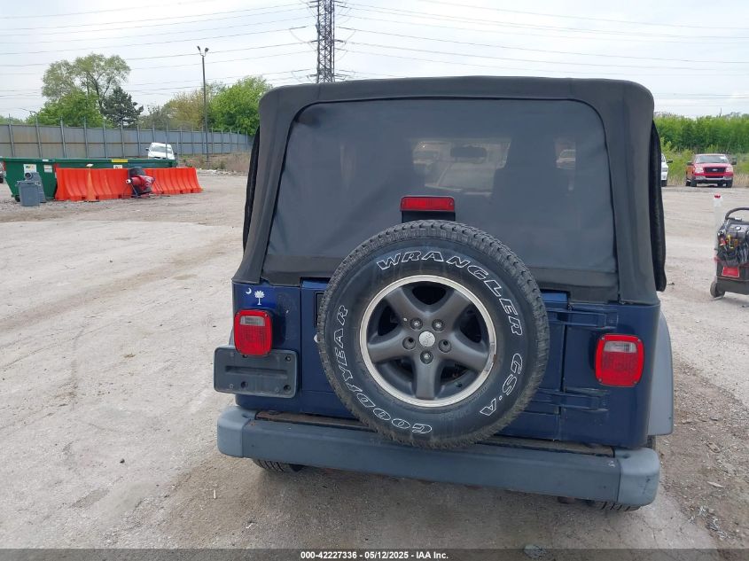 2004 Jeep Wrangler VIN: 1J4FA39F64P726711 Lot: 42227336