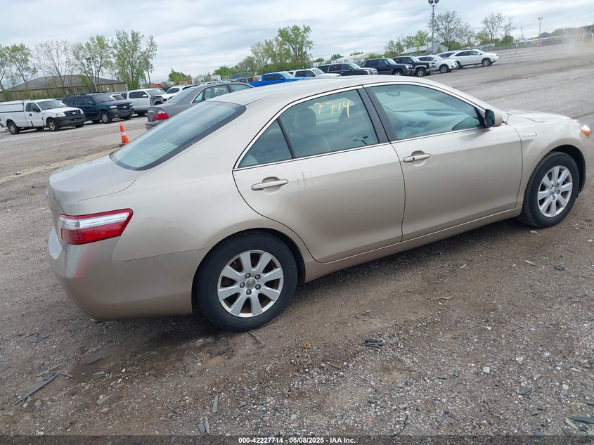 2009 TOYOTA CAMRY HYBRID VIN: 4T1BB46K79U108376