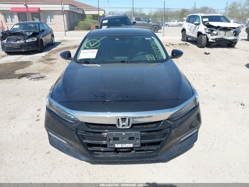 2018 HONDA ACCORD HYBRID VIN: 1HGCV3F98JA008107