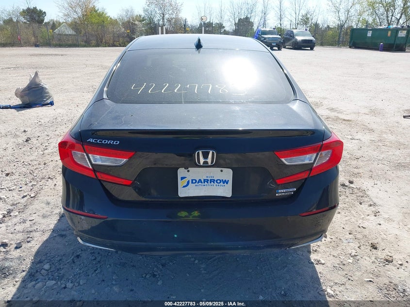 2018 HONDA ACCORD HYBRID VIN: 1HGCV3F98JA008107