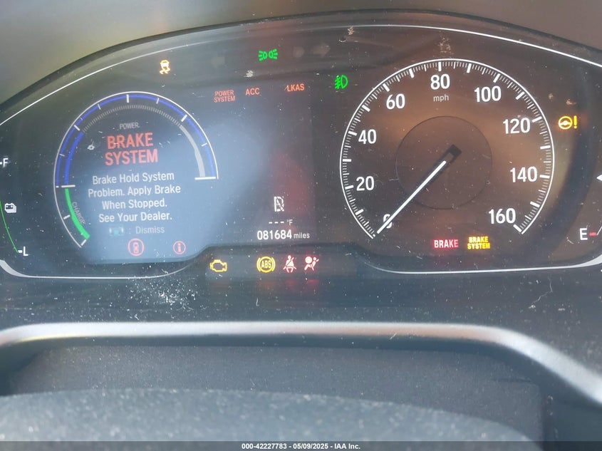 2018 HONDA ACCORD HYBRID VIN: 1HGCV3F98JA008107