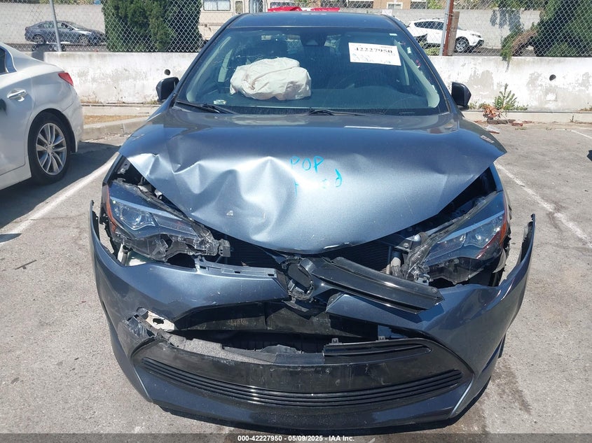 2017 TOYOTA COROLLA VIN: 5YFBURHE2HP706468