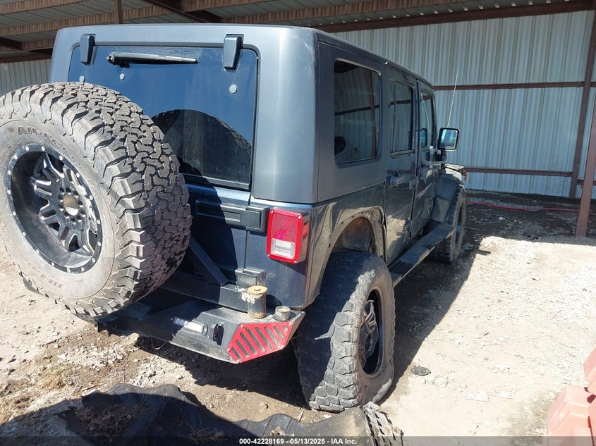 1J4GA59178L626167 2008 JEEP WRANGLER photo no. 4
