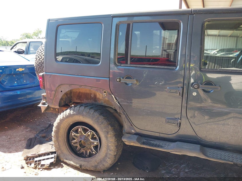 2008 Jeep Wrangler Unlimited Sahara VIN: 1J4GA59178L626167 Lot: 42228169