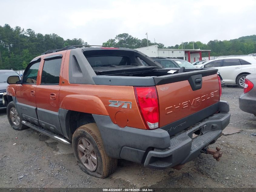 2005 Chevrolet Avalanche Z71 VIN: 3GNEK12Z25G277776 Lot: 42228307