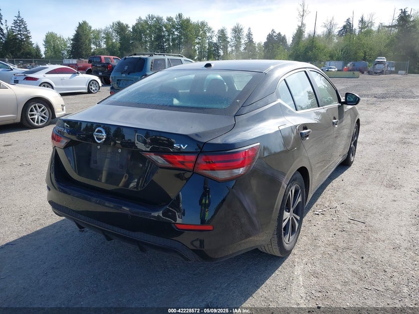2023 NISSAN SENTRA VIN: 3N1AB8CV4PY249960