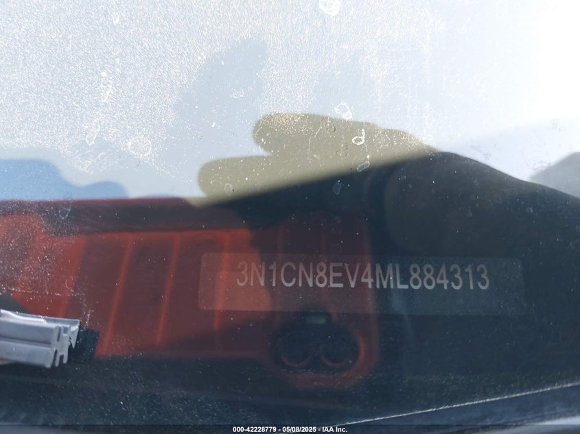 2021 NISSAN VERSA VIN: 3N1CN8EV4ML884313