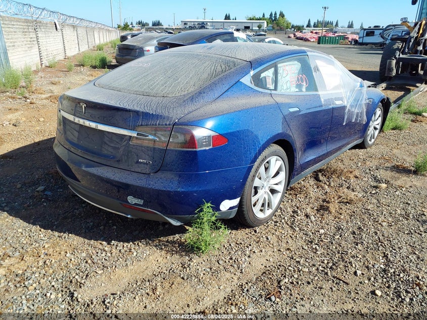 Vin: 5yjsa1e29ff110531, lot: 42720851, tesla model s 70d/85d/p85d 20154