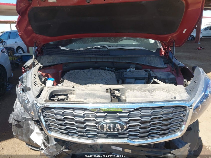 VIN 5XYPHDA5XLG656584 2020 KIA SORENTO 3.3L EX
