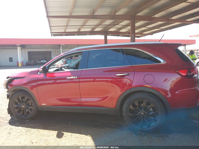 VIN 5XYPHDA5XLG656584 2020 KIA SORENTO 3.3L EX