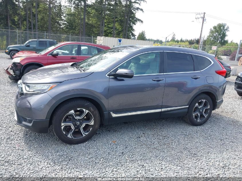 2017 Honda Cr-V Touring VIN: 5J6RW1H90HL008702 Lot: 42229174