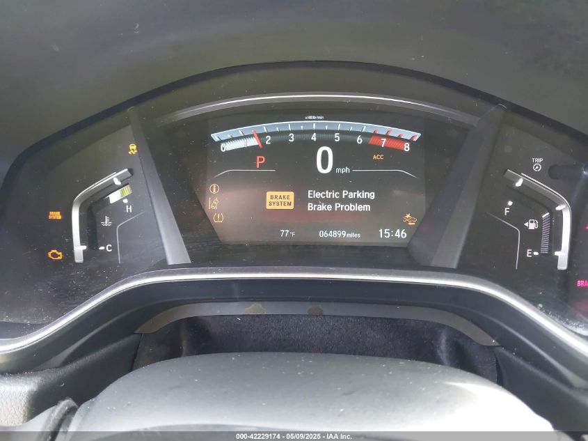 2017 Honda Cr-V Touring VIN: 5J6RW1H90HL008702 Lot: 42229174