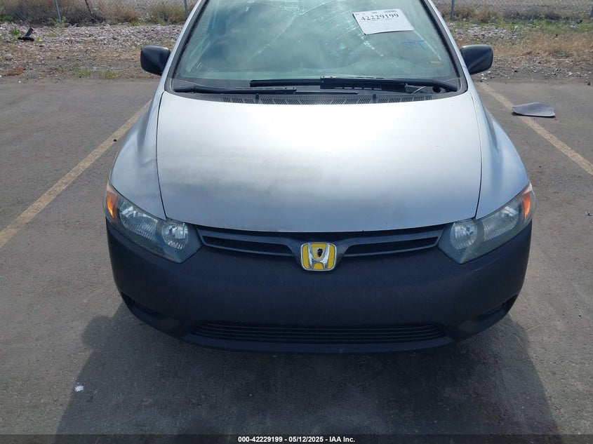 2006 HONDA CIVIC VIN: 2HGFG11286H551083