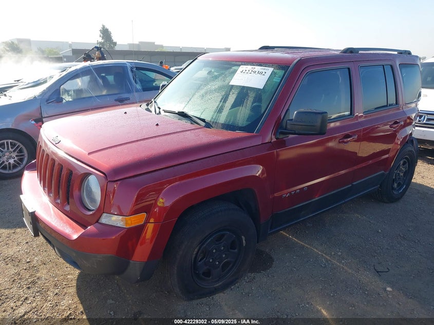 2016 JEEP PATRIOT VIN: 1C4NJPBA8GD711742