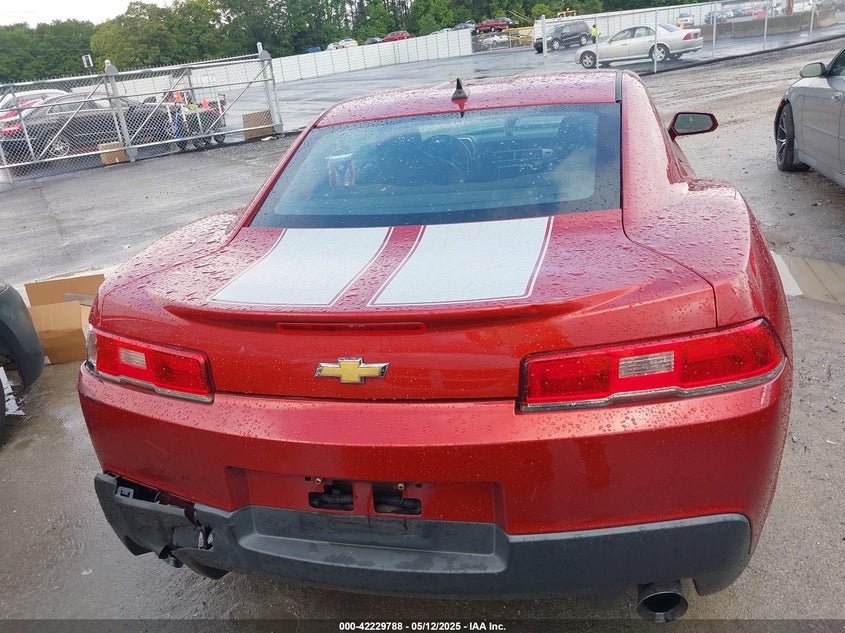 2015 CHEVROLET CAMARO VIN: 2G1FD1E33F9110233