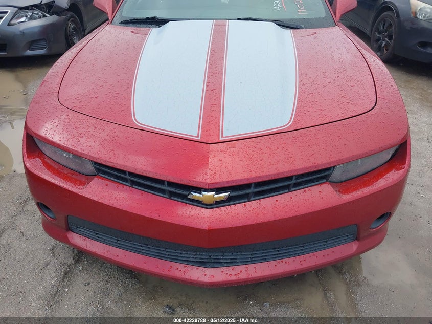 2015 CHEVROLET CAMARO VIN: 2G1FD1E33F9110233