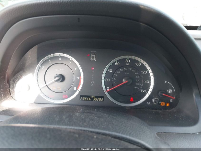 2010 Honda Accord 2.4 Lx VIN: 1HGCP2F37AA094705 Lot: 42229816