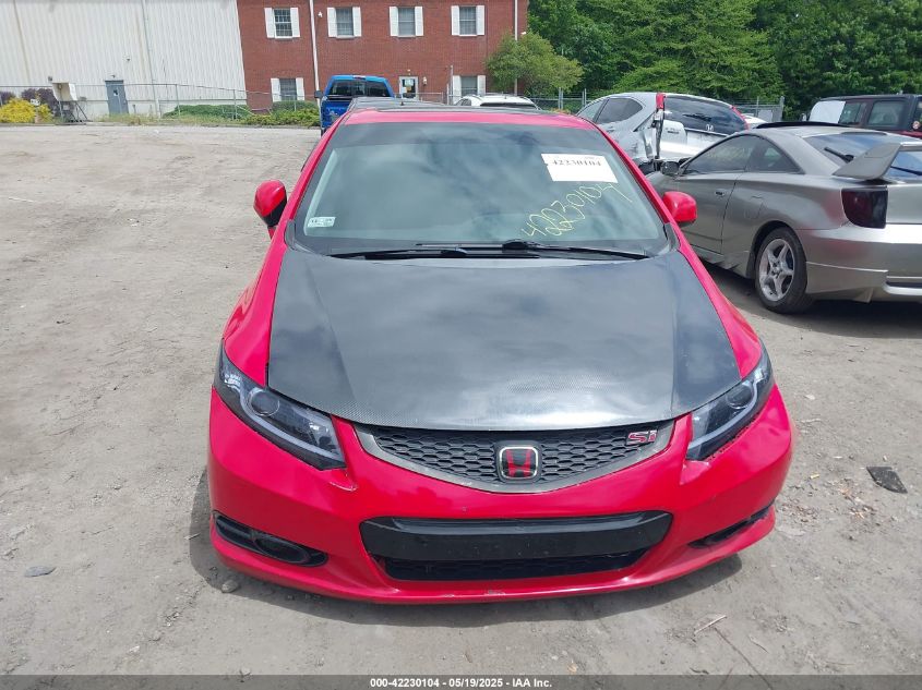 2012 Honda Civic Si VIN: 2HGFG4A57CH709310 Lot: 42230104
