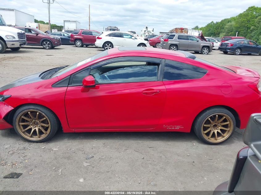 2012 Honda Civic Si VIN: 2HGFG4A57CH709310 Lot: 42230104