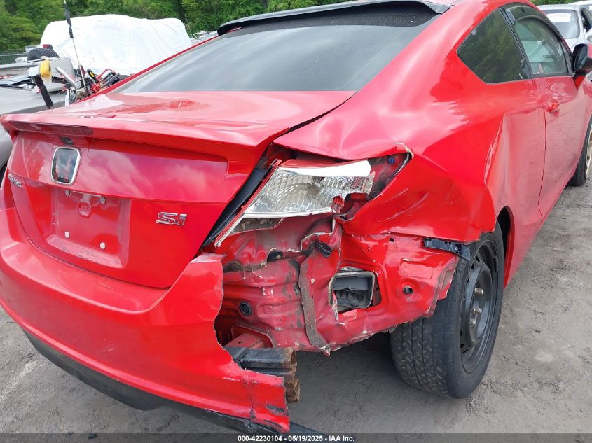 2012 Honda Civic Si VIN: 2HGFG4A57CH709310 Lot: 42230104