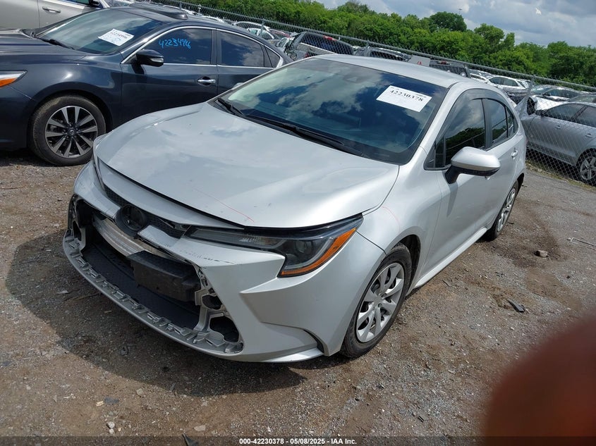 VIN 5YFEPRAE4LP072992 2020 TOYOTA COROLLA LE