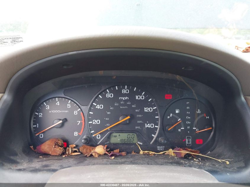 2001 Honda Accord 2.3 Lx VIN: 1HGCG564X1A025839 Lot: 42230487