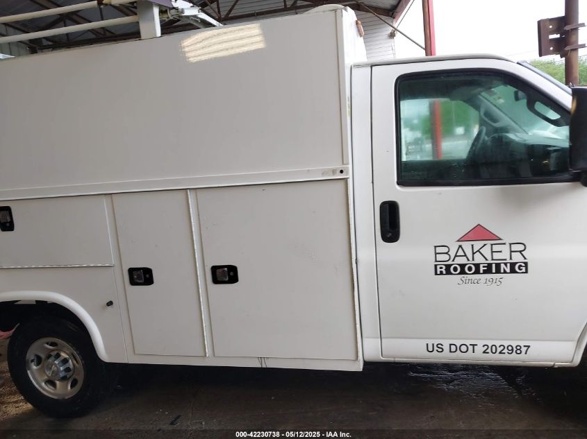 2017 Chevrolet Express Cutaway Work Van VIN: 1GB0GRFG9H1347602 Lot: 42230738