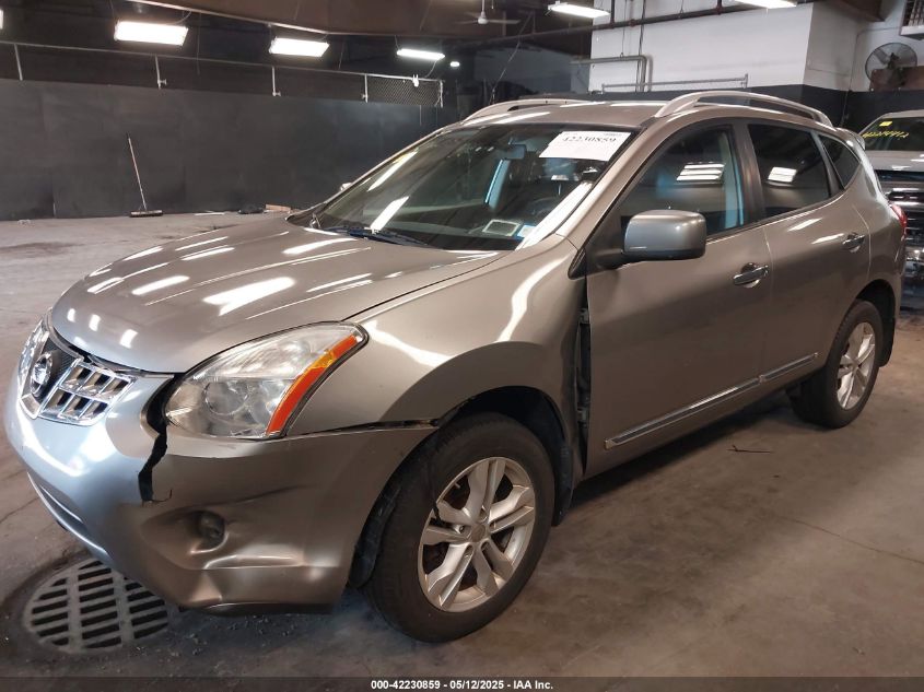 2012 Nissan Rogue Sv VIN: JN8AS5MV0CW351157 Lot: 42230859
