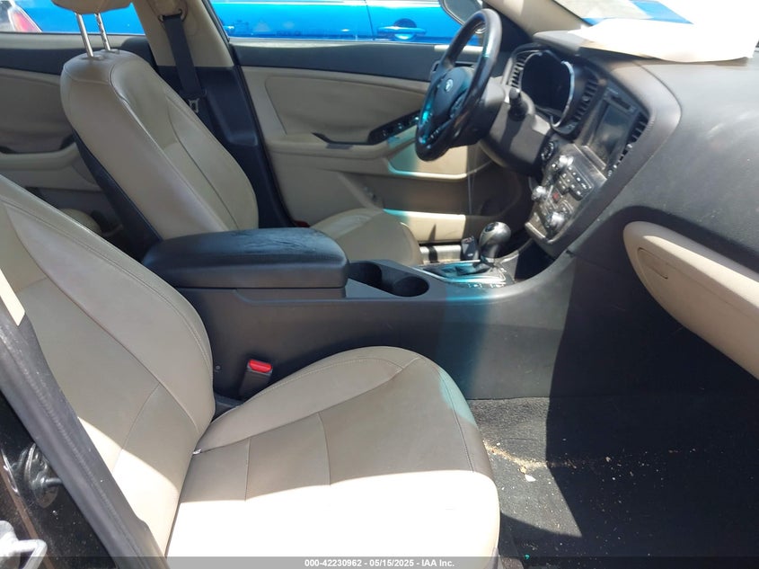 2013 KIA OPTIMA HYBRID EX - KNAGM4AD9D5056407