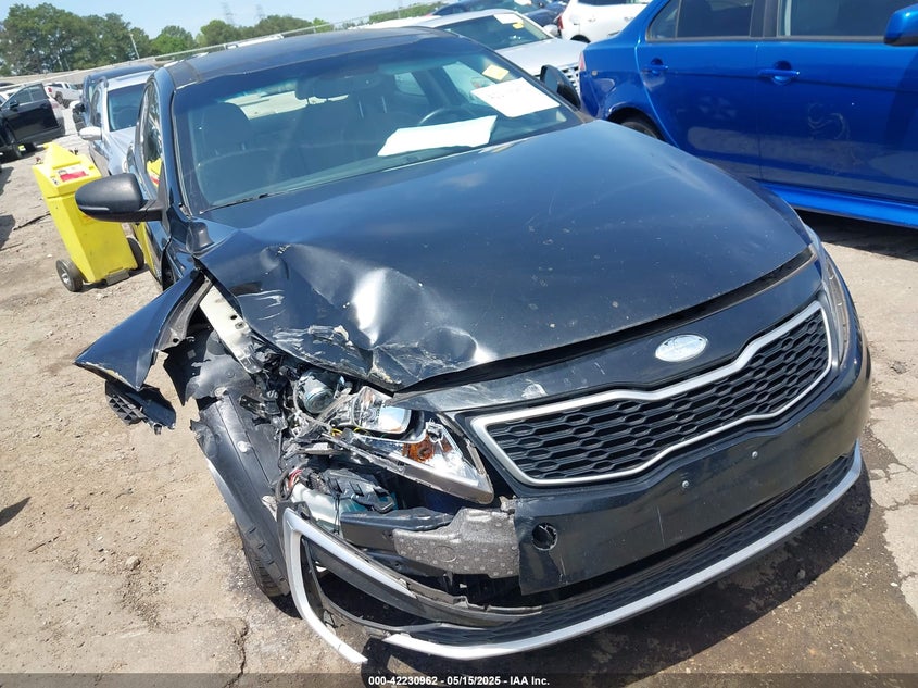 2013 KIA OPTIMA HYBRID EX - KNAGM4AD9D5056407