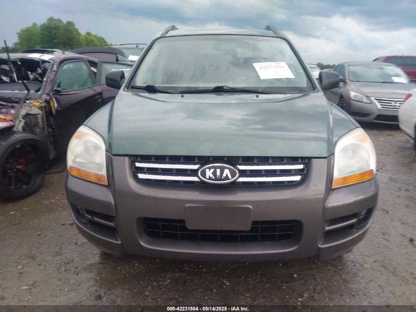 2006 Kia Sportage Lx VIN: KNDJF724467285085 Lot: 42231504