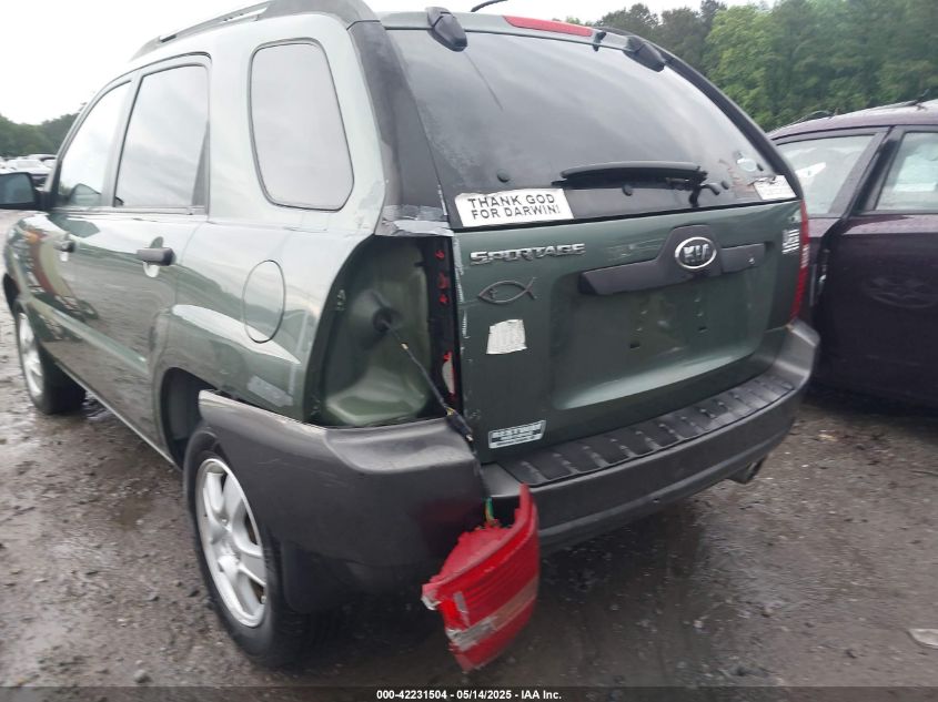 2006 Kia Sportage Lx VIN: KNDJF724467285085 Lot: 42231504