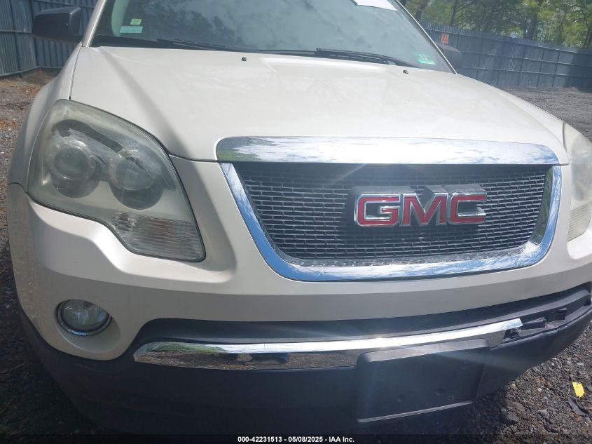 2012 GMC Acadia Sl VIN: 1GKKRNED4CJ380454 Lot: 42231513