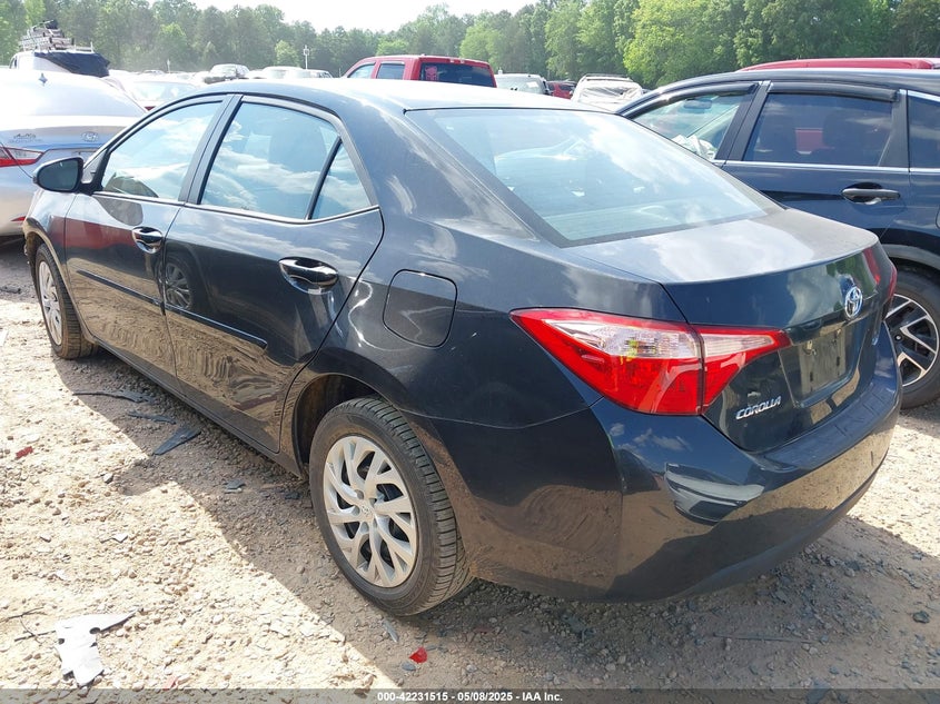 2018 TOYOTA COROLLA VIN: 2T1BURHE1JC082619