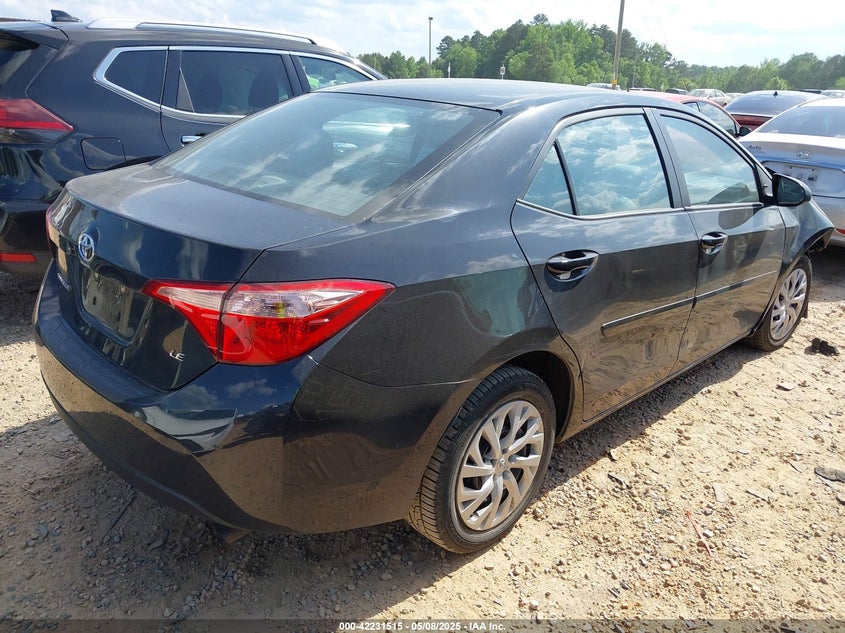 2018 TOYOTA COROLLA VIN: 2T1BURHE1JC082619