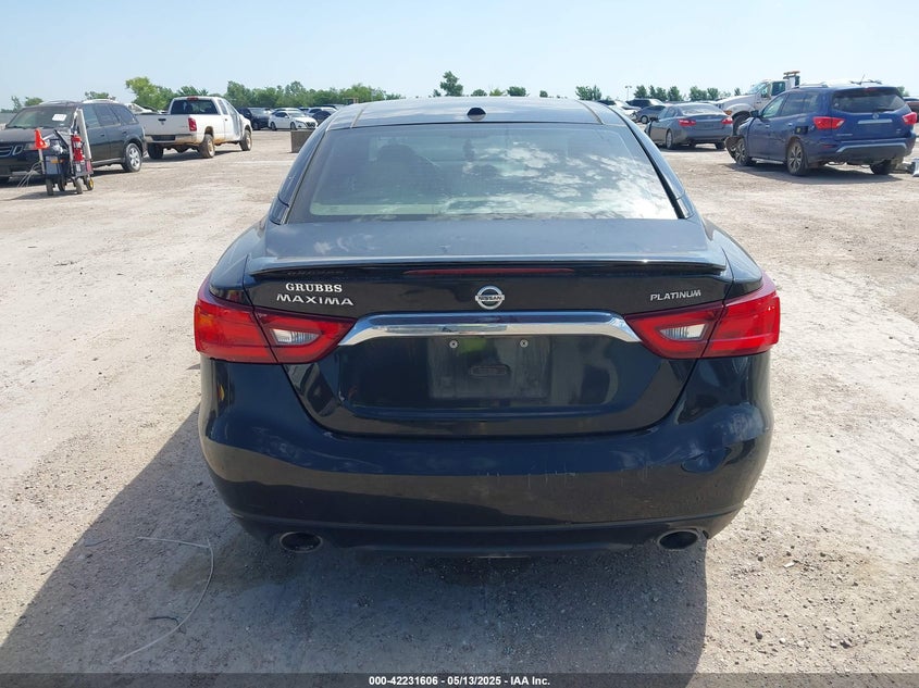 2017 NISSAN MAXIMA 3.5 PLATINUM - 1N4AA6AP6HC401861