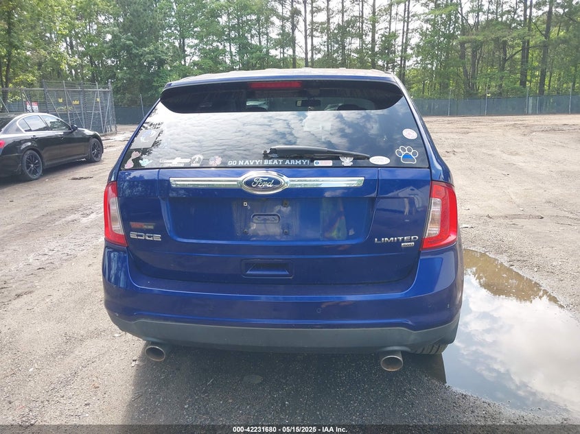 2013 FORD EDGE LIMITED - 2FMDK4KC8DBB90995