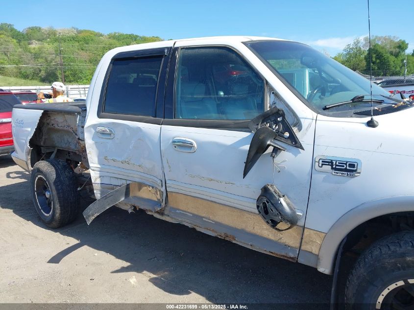 2002 Ford F-150 Lariat/Xlt VIN: 1FTRW08LX2KA47791 Lot: 42231699